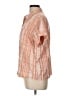Universal Thread Orange Short Sleeve Blouse Size L - photo 5