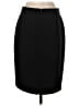 J.Crew Solid Black Wool Skirt Size 2 - photo 2