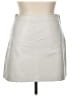 Zara Basic 100% Polyurethane Ivory Faux Leather Skirt Size XL - photo 1
