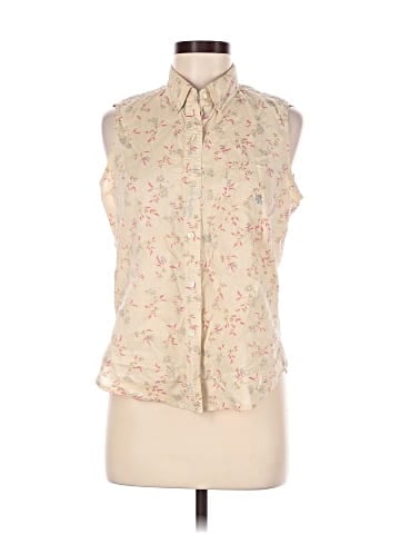 Lauren by Ralph Lauren Sleeveless Button-Down Shirt (view 1)