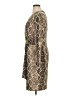 Chaps Animal Print Tan Cocktail Dress Size 14 - photo 5