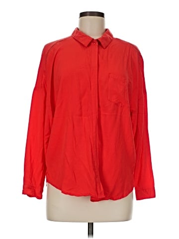 Velvet Heart Long Sleeve Button-Down Shirt (view 1)