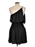 Ramy Brook Solid Black Cocktail Dress Size L - photo 2