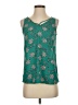 Maurices 100% Polyester Teal Sleeveless Blouse Size XS - photo 1