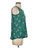 Maurices 100% Polyester Teal Sleeveless Blouse Size XS - photo 4