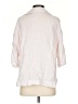 Zara Pink 3/4 Sleeve Button-Down Shirt Size S - photo 2
