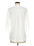 LUYAA 100% Polyester Ivory 3/4 Sleeve Blouse Size M - photo 2