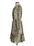 J.Crew 100% Polyester Paisley Gray Casual Dress Size S - photo 5