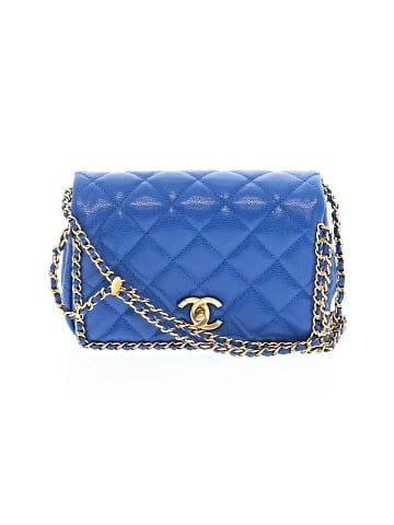 Chanel Quilted Caviar Leather Never Ending Chain Flap Bag (view 1)