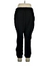 Jones New York Solid Black Track Pants Size L - photo 2