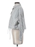 Hyfve Stripes Silver Long Sleeve Blouse Size S - photo 5