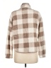 Hippie Rose 100% Polyester Plaid Brown Coat Size M - photo 2