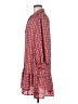 Max Studio 100% Polyester Print Red Burgundy Casual Dress Size M (estimated) - photo 5