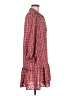 Max Studio 100% Polyester Print Red Burgundy Casual Dress Size M (estimated) - photo 4