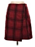 dalia Plaid Red Formal Skirt Size 2 - photo 1