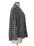 Grayson 100% Cotton Checkered-gingham Gray Long Sleeve Button-Down Shirt Size 10 - photo 4