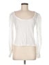 Paige White Long Sleeve Top Size S - photo 1
