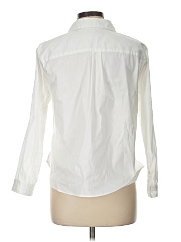 Banana Republic Factory Store Long Sleeve Button-Down Shirt (view 2)
