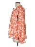 Grace & Emma 100% Polyester Orange Long Sleeve Blouse Size L - photo 5