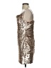AaKaa 100% Polyamide Metallic Silver Cocktail Dress Size S - photo 5