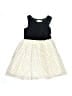 Biscotti Polka Dots Black Ivory Dress Size 6 - photo 1