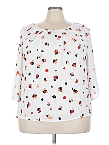 Sara Michelle 3/4 Sleeve Blouse (view 1)