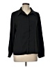 Shein 100% Polyester Black Long Sleeve Blouse Size L - photo 1