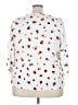 Sara Michelle 100% Polyester White 3/4 Sleeve Blouse Size 2X - photo 2