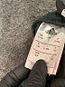 Adidas 100% Polyester Black Gray Track Pants Size 9 - photo 3
