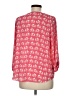 Pixley 100% Polyester Pink 3/4 Sleeve Blouse Size M - photo 2