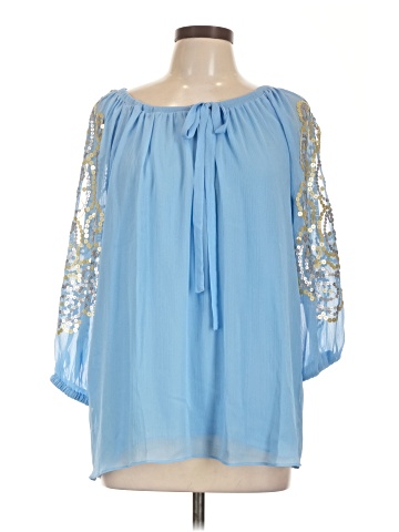Hot In Hollywood 3/4 Sleeve Blouse (view 1)