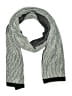 Topshop Gray Black Scarf One size - photo 1
