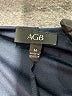 AGB Black 3/4 Sleeve Blouse Size M - photo 7