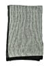 Topshop Gray Black Scarf One size - photo 2