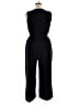 Lands' End 100% Polyester Solid Black Jumpsuit Size 14 - photo 2