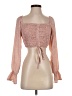 LUCA + GRAE Pink Long Sleeve Blouse Size S - photo 1