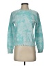 Fate Tie-dye Teal Pullover Sweater Size S - photo 1