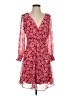 Julia Jordan 100% Polyester Paisley Red Cocktail Dress Size 4 - photo 1