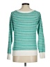 I Love H81 Stripes Teal Pullover Sweater Size M - photo 2