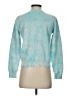 Fate Tie-dye Teal Pullover Sweater Size S - photo 2