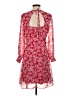 Julia Jordan 100% Polyester Paisley Red Cocktail Dress Size 4 - photo 2