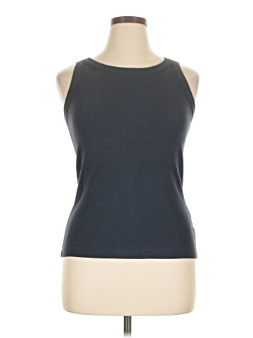Velvet Sleeveless T-Shirt (view 1)