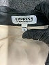 Express 100% Polyester Color Block Tan Long Sleeve Blouse Size XL - photo 7