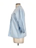 Unbranded Blue 3/4 Sleeve Button-Down Shirt Size L - photo 5