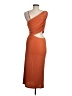 Hello Molly Orange Cocktail Dress Size 8 - photo 2