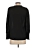Black Tape_ 100% Polyester Black Long Sleeve Blouse Size S - photo 2