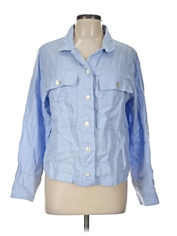 Nicole Miller New York Long Sleeve Button-Down Shirt (view 1)