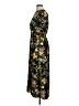 Sugar Lips 100% Polyester Floral Black Casual Dress Size M - photo 5