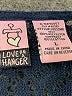 Love on a Hanger 100% Polyester Blue Kimono Size L - photo 7