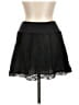 Assorted Brands Solid Black Casual Skirt Size 30 waist (estimated) - photo 2
